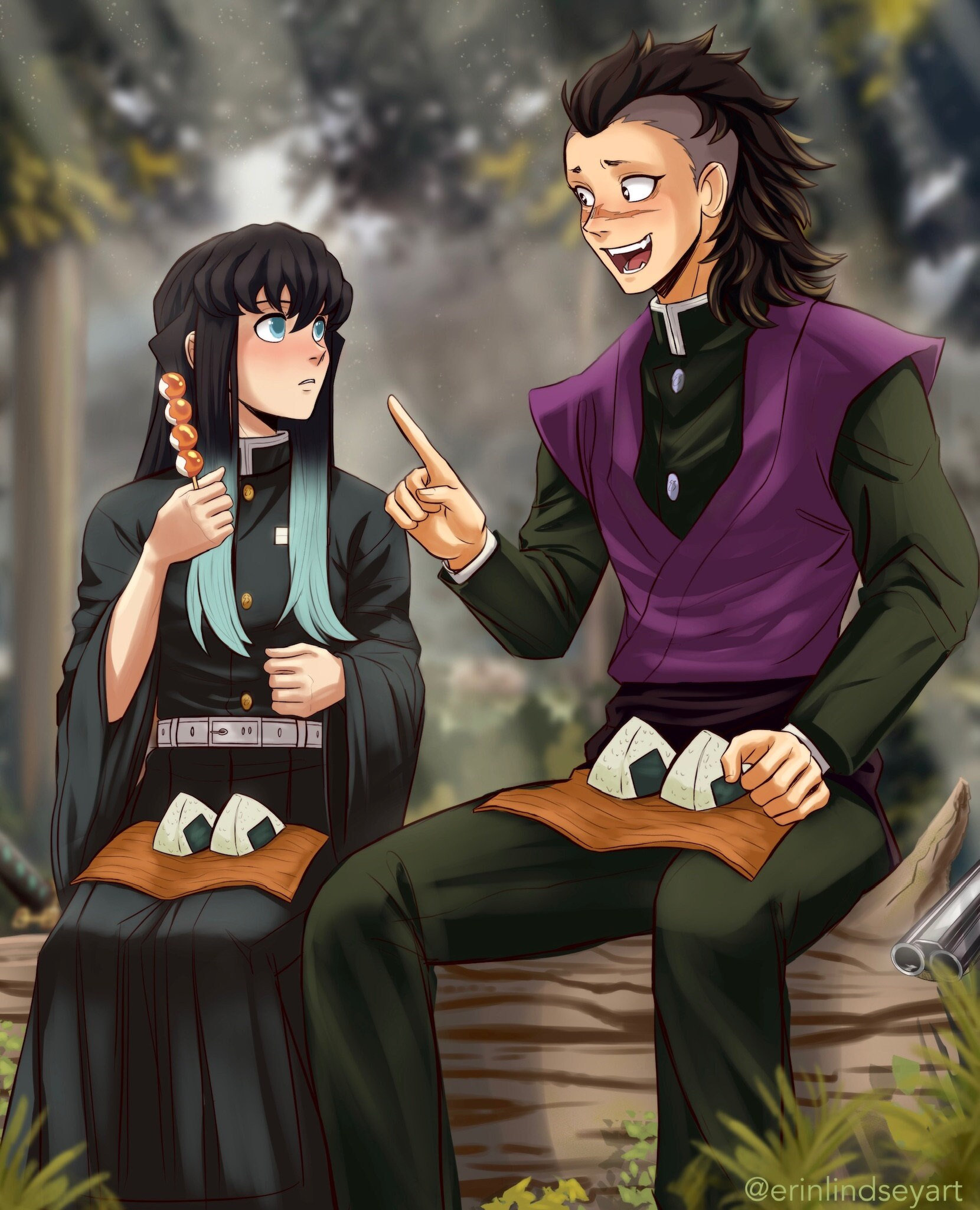 Muichiro and Genya - Etsy Israel