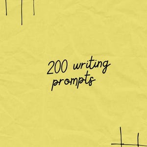 200 Creative Writing Prompts