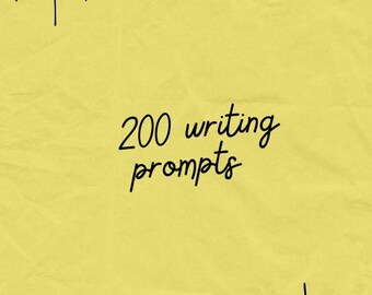 200 Creative Writing Prompts