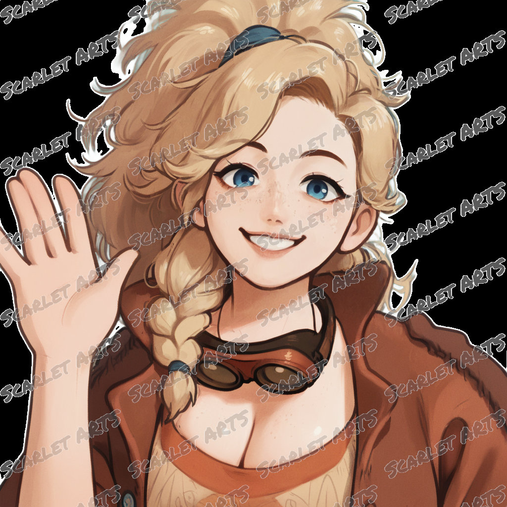 Gemma Monster Hunter Wilds Emotes / Stickers Anime Chibi Style Twitch ...