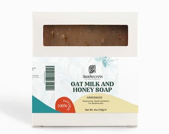 Jabón de miel con leche de avena