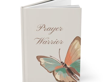 Journal de prière/carnet papillon/carnet chrétien/journal biblique