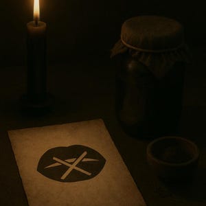 Silencing Spell - Muzzle the liar, Choke the Gossip, Seal the Mouth - Silencing spell to stop gossip and lies - Shut enemy mouth