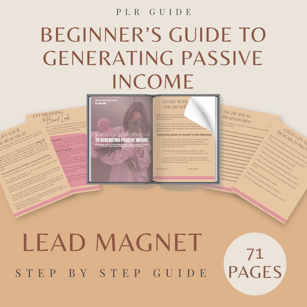 Passive Income Guide For New Digital Marketers, Lead Magnet PLR, MRR, DWA, Ubc, Simply Passive, Digital Wealth Growth, Faceless Account, Seo