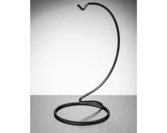 Medium Metal Ornament Stand - Black