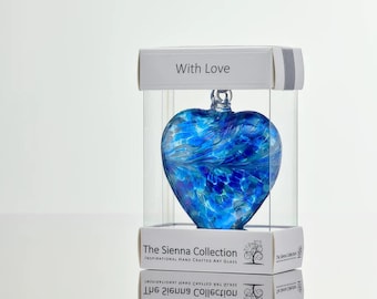 8cm Freundschaftsherz - Mit Liebe