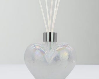 Heart Reed Diffuser - White