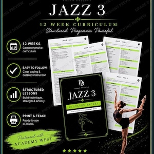 Komplettes Tanzstudio-Curriculum-Paket – 144 sofort unterrichtsfertige Lektionen Bild 11
