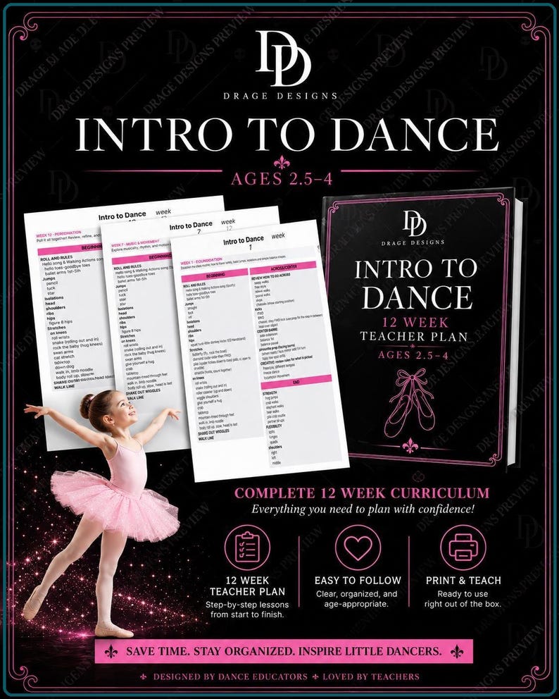 Komplettes Tanzstudio-Curriculum-Paket – 144 sofort unterrichtsfertige Lektionen Bild 13