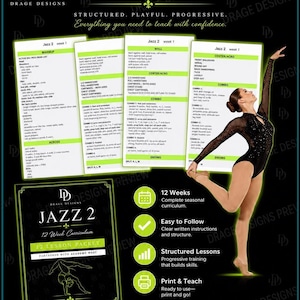 Komplettes Tanzstudio-Curriculum-Paket – 144 sofort unterrichtsfertige Lektionen Bild 10