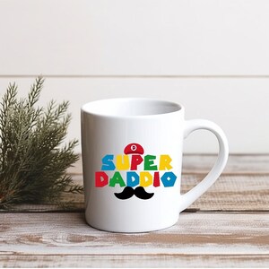 Super Daddio Mug, Funny Gift for Dad, Gift from Kids, Fathers Day Gifts, Father&#39;s Day Present, Dad Coffee Mug, Father&#39;s Day Gift for Dad