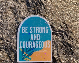 Christian Waterproof Sticker: Faith-Inspired Decal (2.25")