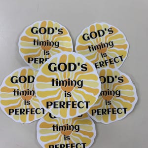1 Christian faith based stickers, waterproof Jesus sticker, bible verse sticker