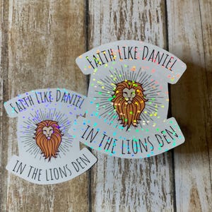 1 Christian faith based stickers, Jesus sticker, bible verse sticker, , holographic waterproof vinyl  sticker