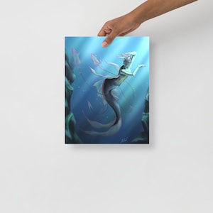 Poster opaco stampa su richiesta - La Sirena