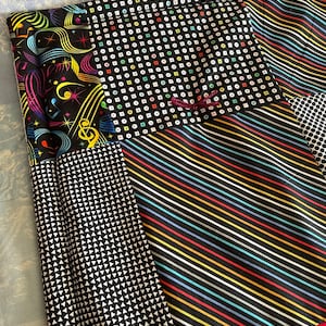 Rainbow Patchwork Quilt