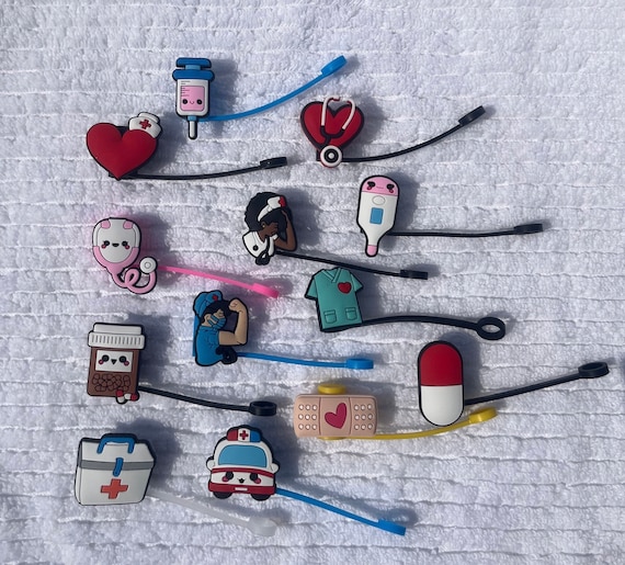Straw Charms - Medical Straw Charms - Medical