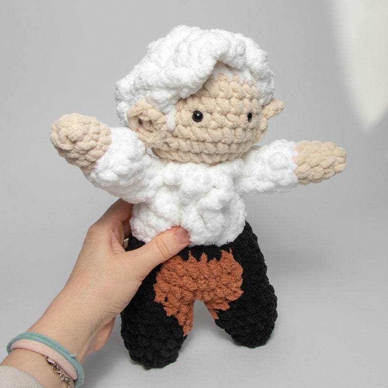 Astarion Plushie Amigurumi Pattern image 8