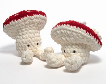 Leggy Mushroom Guys - Amigurumi Plushie Pattern