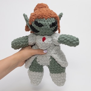 Lae&#39;zel Amigurumi Plushie - BG3 Crochet Doll