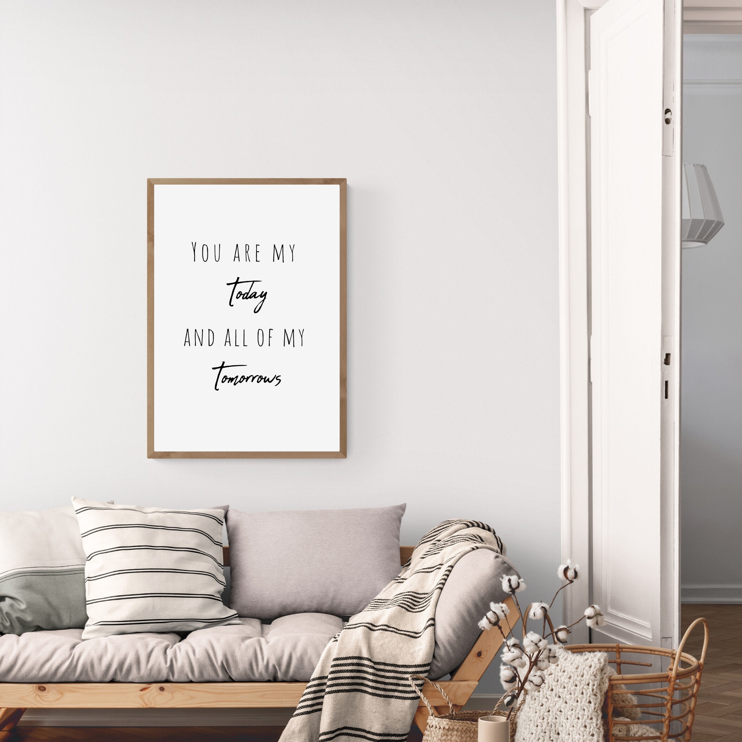 Love Quote Printable, Quote Printable, Romantic Wall Art, Typography ...