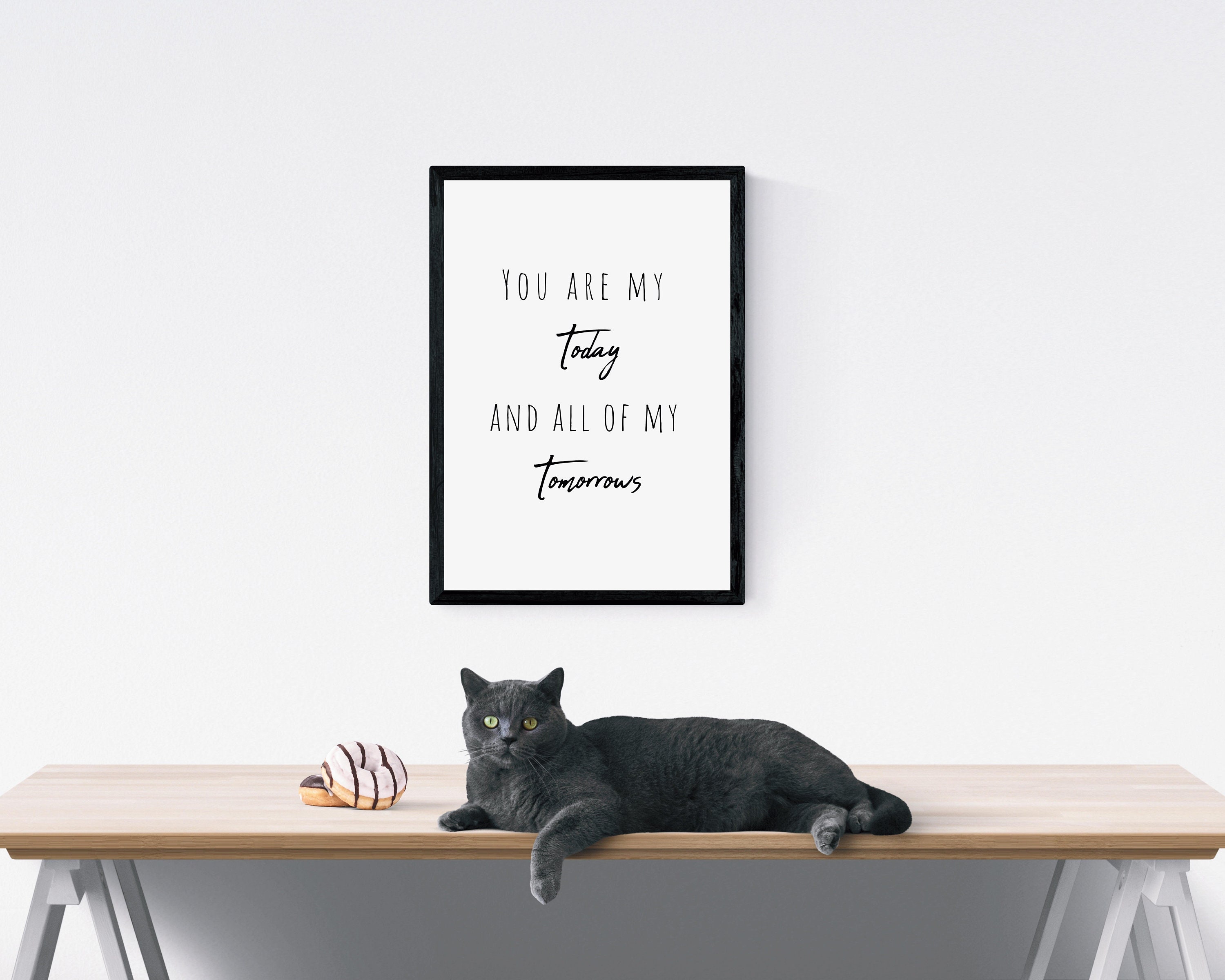Love Quote Printable, Quote Printable, Romantic Wall Art, Typography ...