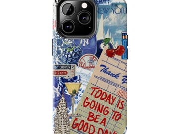 Custom Baseball Lifestyle Inspired Phone Case, Melting Ice Cream Cone  Phone Case, Pink Blue Mint and Creamsicle Styles, Baseball Gift