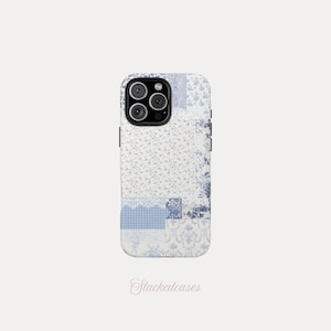 rosémuse Quilting iPhone case iPhone15 quilting iPhone case with lip case – BUNNY APARTMENT