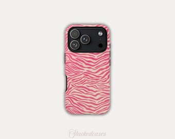 BUBBLEGUM ZEBRA iPhone Case