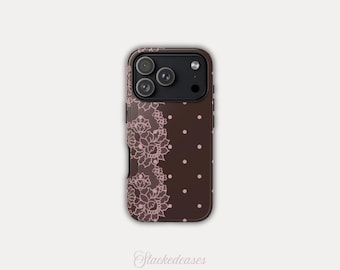SWEET PINK LACE iPhone Case