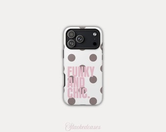 FUNKY AND CHIC iPhone Case