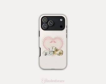 DARLING LAMBS iPhone Case