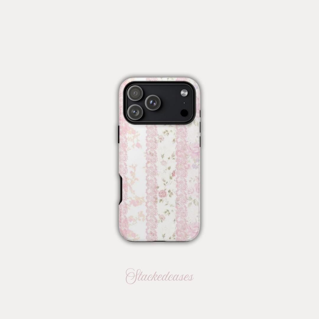 ajew Valentine \"PINK\" iPhone14ケース 3D Pink Rose Case For iphone 15 14 pro max 13 12 Protect Cover
