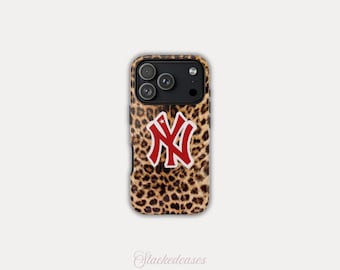 NYC CHEETAH RED iPhone case