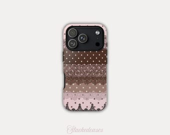 NEOPOLITAN POLKA DOTS iPhone Case