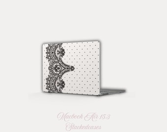 LACEY POLKA DOT Macbook Case