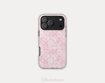 BUBBLEGUM PRECIOUS TILES iPhone Case