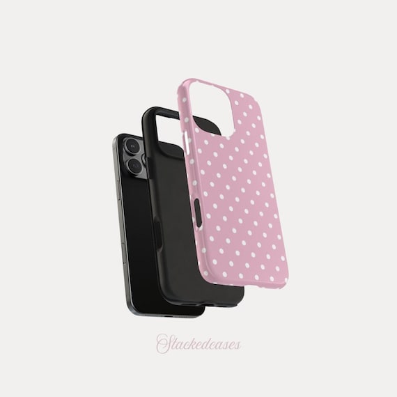 BUBBLEGUM POLKA DOT iPhone Case