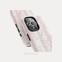 BLUSHING FLORALS iPhone Case