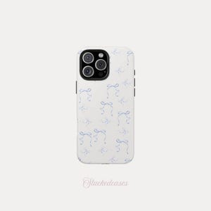 DAINTY BOWS iPhone Case