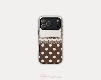 CHOCOLATE LACE iPhone Case