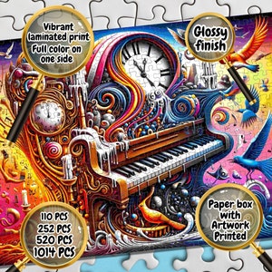 Surrealism Jigsaw Puzzle 1000 Family Game Night Gift Puzzle Lovers 500 Piece Puzzle 1000 Jigsaw Puzzle For Adults Puzzle For Kids Puzzle
