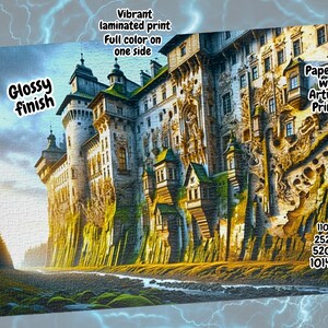 Castle Jigsaw Puzzle 1000 Family Game Night Gift Puzzle Lovers 500 Piece Puzzle 1000 Jigsaw Puzzle For Adults Puzzle For Kids Puzzle