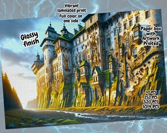 Castle Jigsaw Puzzle 1000 Family Game Night Gift Puzzle Lovers 500 Piece Puzzle 1000 Jigsaw Puzzle For Adults Puzzle For Kids Puzzle