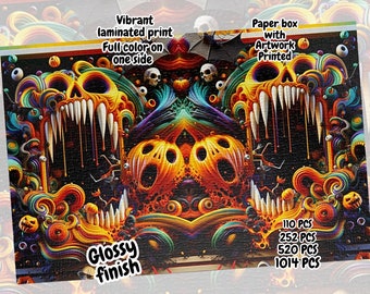 Halloween-puzzel 1000 familiespel nacht cadeau puzzelliefhebbers Spooky puzzel 500 stukjes 1000 puzzel voor volwassenen puzzel voor kinderen puzzel