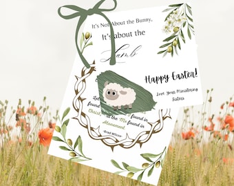 Christ on Calvary Easter Gift Tag: Brad Wilcox Quote (PDF)