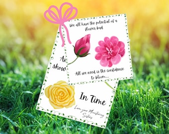 Spring Ministering | Gift Tag | Handout | Lds Relief Society