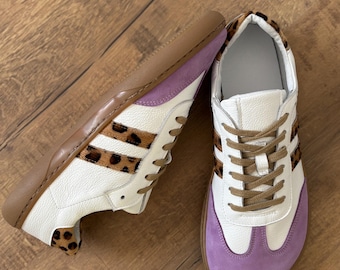 Barefoot | Minimalist Shoes | Women's Sneakers | Leather | Handmade | Zero Drop