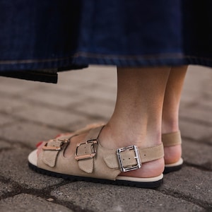 Barfußsandalen | WomenLather | Clogs | Nachhaltige Barfußsandalen | Minimalistische Schuhe | Barfußsandalen für Damen | Camino | Zero Drop