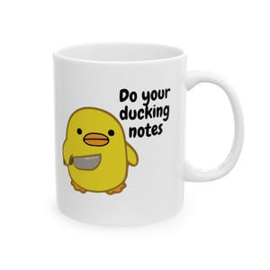 Funny Mug for Therapists - 'Do Your Notes' Motivator, Therapist Gift, Safer for Work Version, SFW